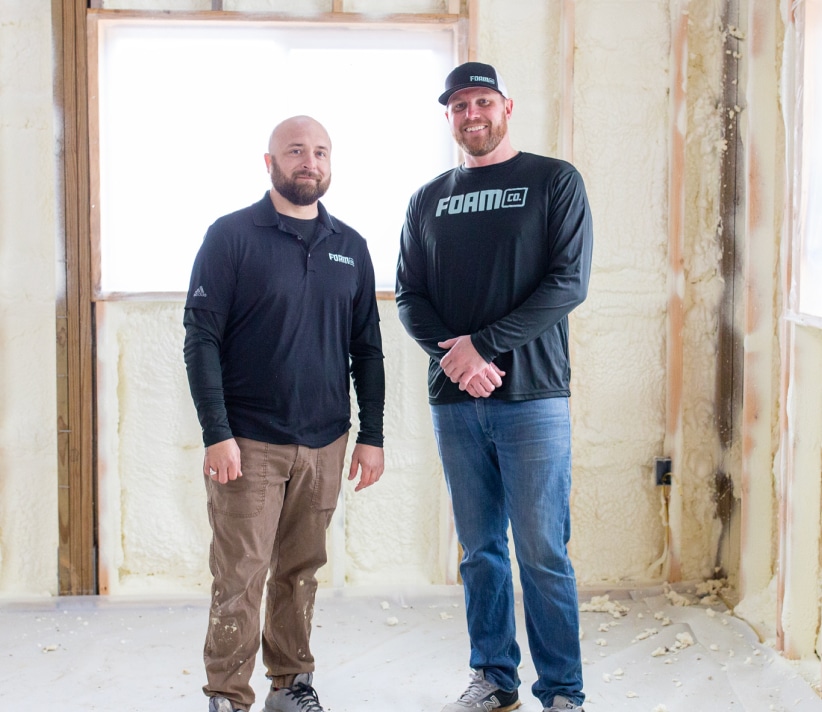 Group 41 Foam Co. Insulation Installer Crew