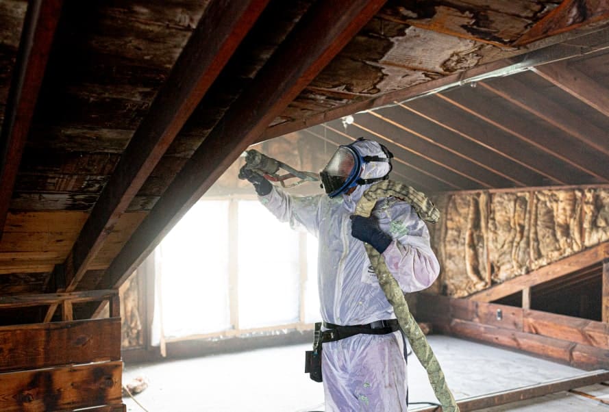 Attic Insulation and Wall Insulation Service from Foam Co.