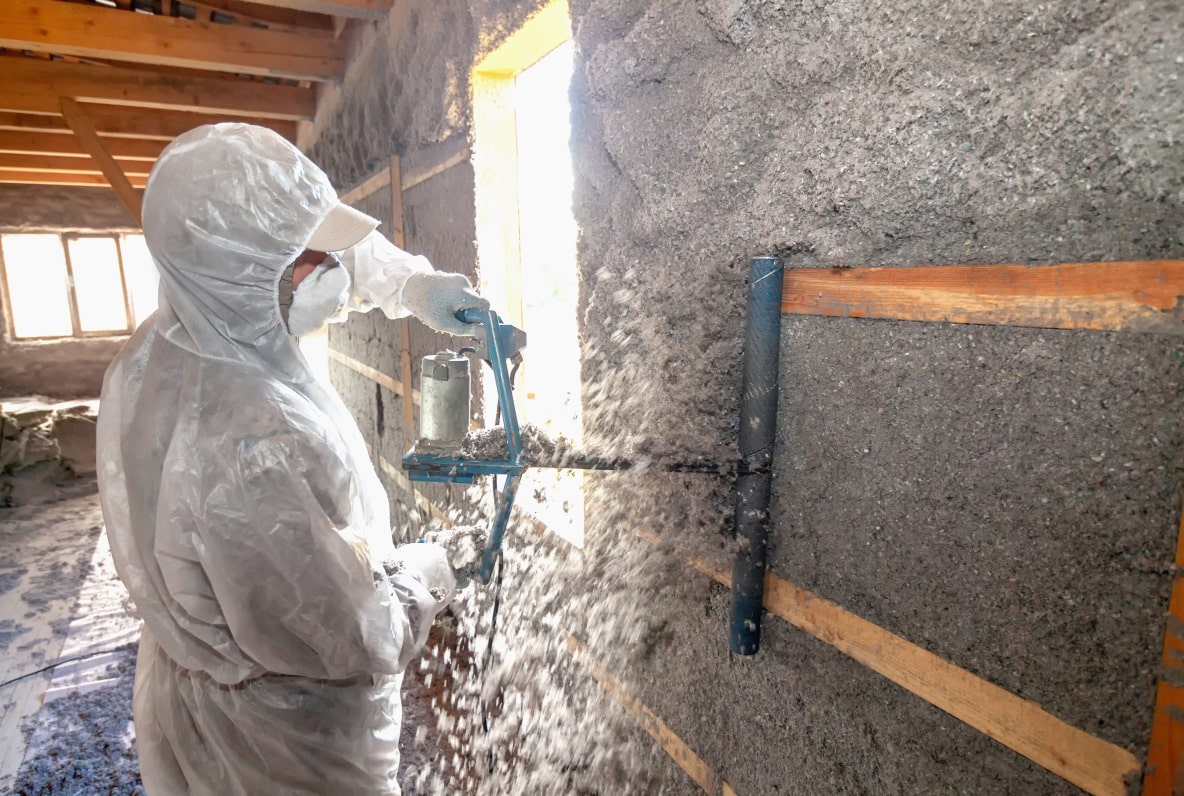 Dense Pack Insulation Installation - Wall Insulation