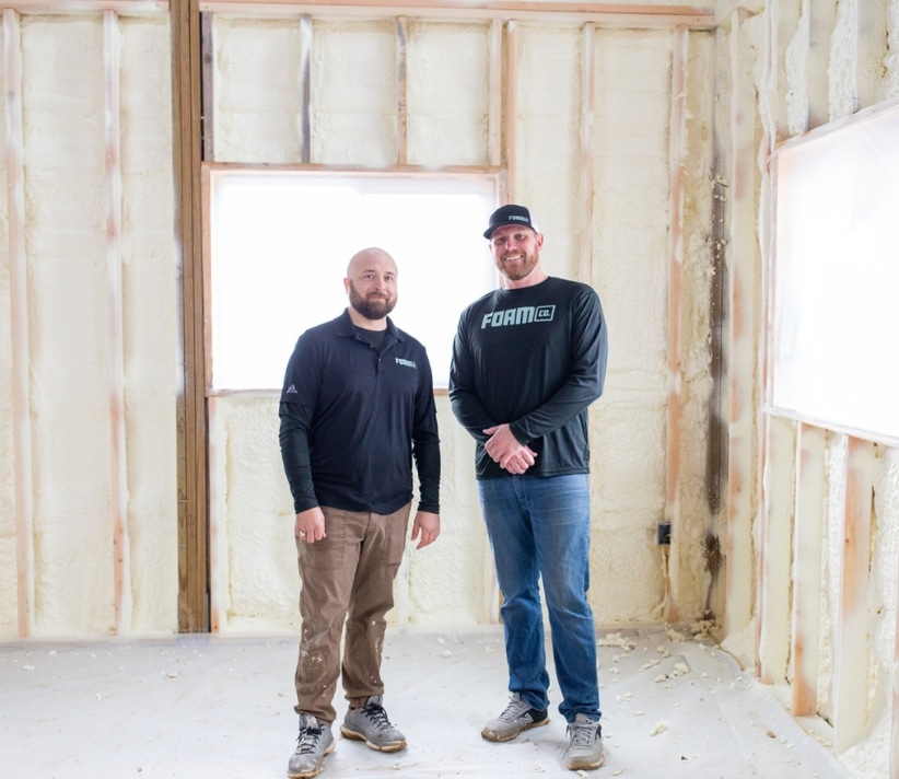 Foam Co. Insulation Installer Crew